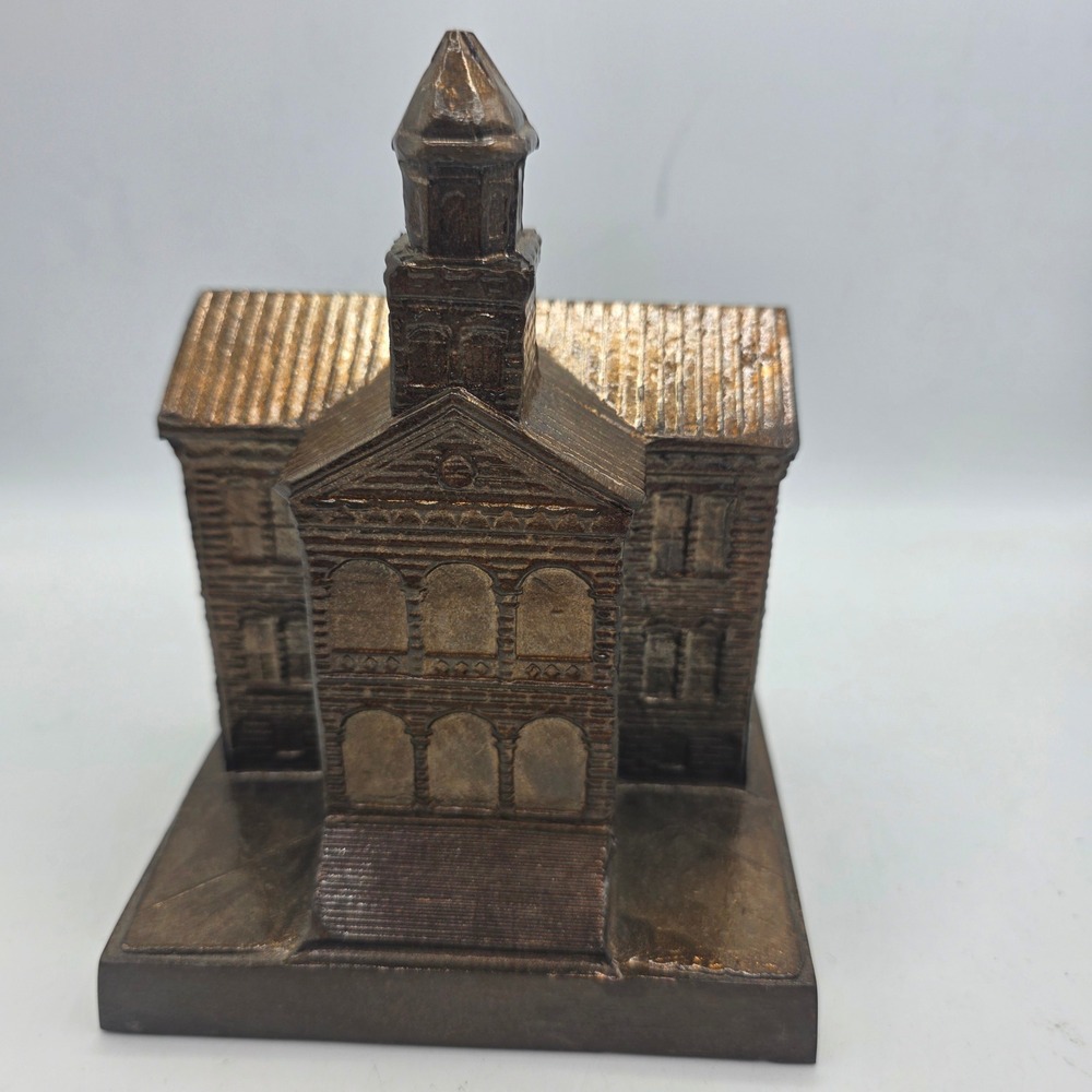 1974 Banthrico Osceola County Courthouse Coin Bank 0643 Florida Metal